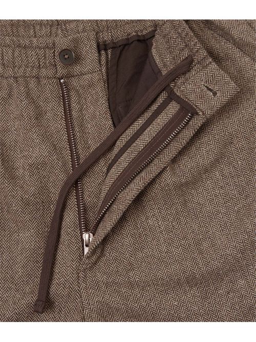 Herringbone Gillespie Pant Universal Works. | 35187BROWN